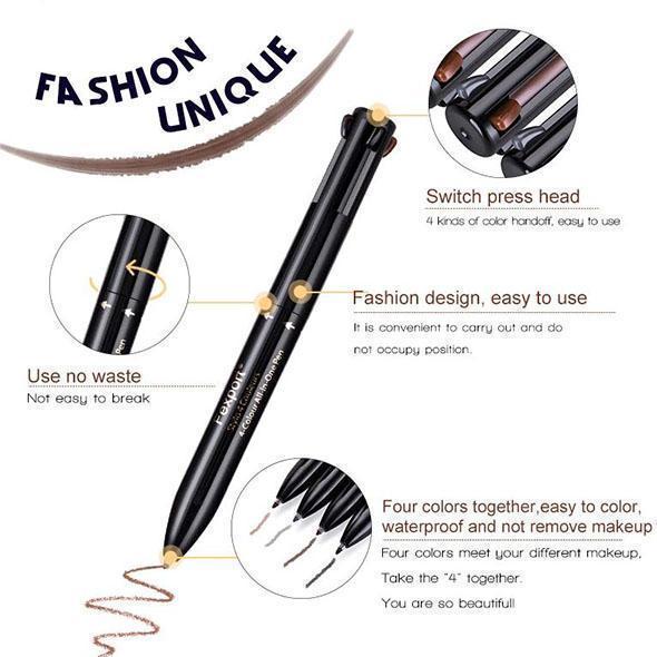 4 In 1 Eyebrow Pen