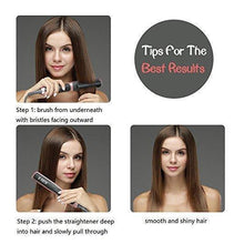 Load image into Gallery viewer, K-SKIN Tourmaline Ceramic Hair Straightener Straightening Brush Comb 60% OFF TODAY !!