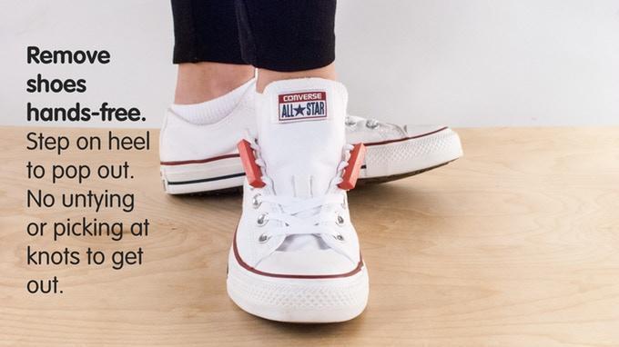 Magnetic Lacing , Never Tie Laces Again