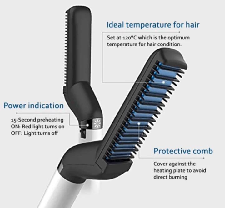 Quick Beard Straightener Comb