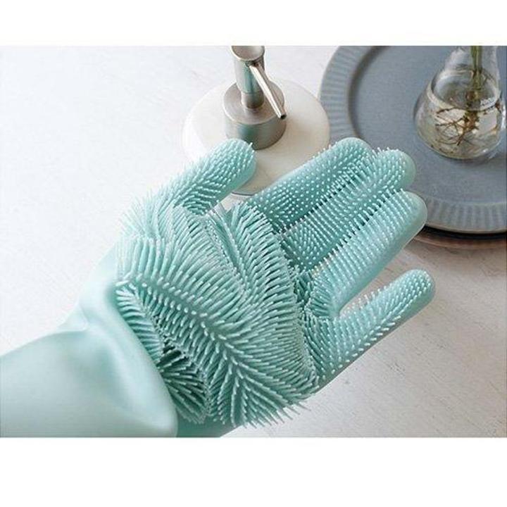 Magic Silicone Dish Washing Gloves