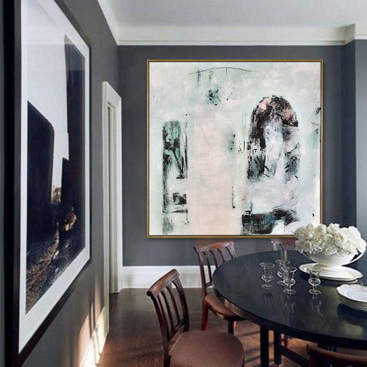 Abstract painting in modern art,Broken walls