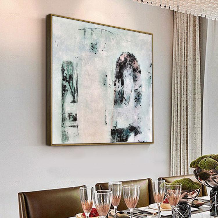 Abstract painting in modern art,Broken walls