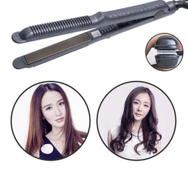 Five-Speed Thermostat Hair Straightener Clip Curved Corn Whisker Fluffy Hair Straightener