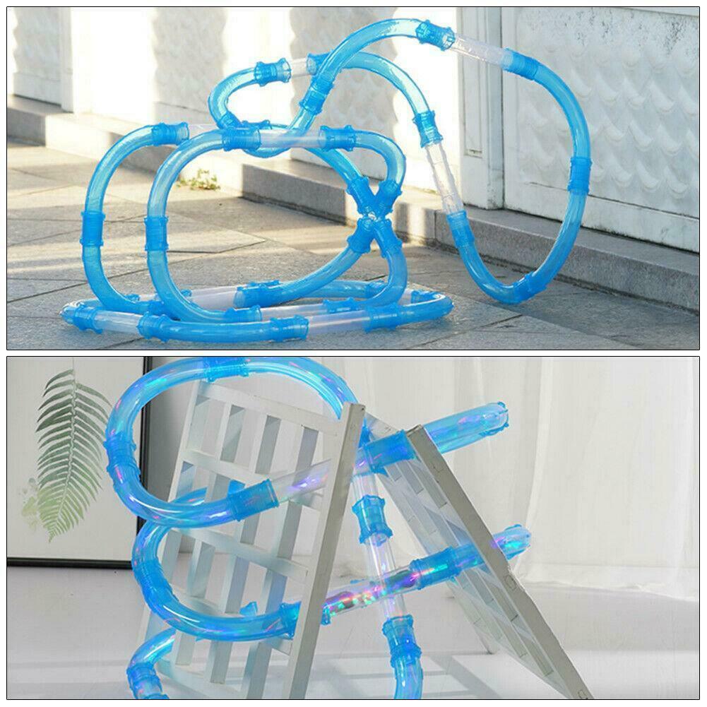 Speed Pipes Racing Car RC Car Toy Kids Pipes Racing Trucks Remote Control Speed Track Car Yrshinee Tube