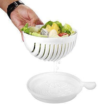 Load image into Gallery viewer, Salad Cutter Bowl | 3-in-1 Kitchen Tool to Cut Slice