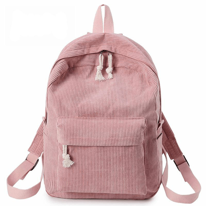 CORDUROY FASHION BACKPACK