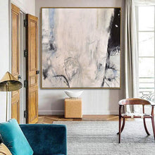 Load image into Gallery viewer, Hand-painted abstract of large oil painting debris flow