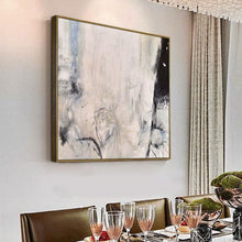 Load image into Gallery viewer, Hand-painted abstract of large oil painting debris flow