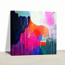 Load image into Gallery viewer, Original abstract oil painting,Blend in and change