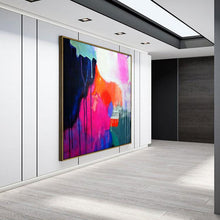 Load image into Gallery viewer, Original abstract oil painting,Blend in and change
