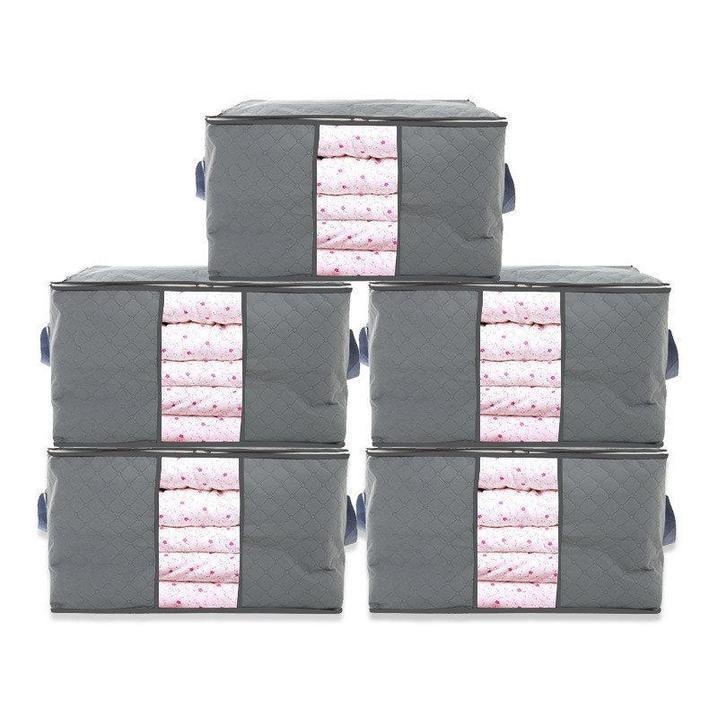 Folding Bamboo Charcoal Clothes Storage Bag