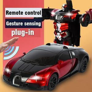 Gesture Sensing Transformation Car Model