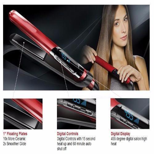 NEW YEAR SALE 50%OFF-SALON PROFESSIONAL STEAM HAIR STRAIGHTENER CURLER - richsuit