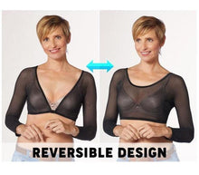 Load image into Gallery viewer, Women's Lace V-Neck Perspective Cardigan Seamless Arm Shaper