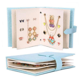 Portable Earrings Organizer Book