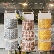 Load image into Gallery viewer, Wall Suspension type Storage Bag Bedroom Sundries Organizer