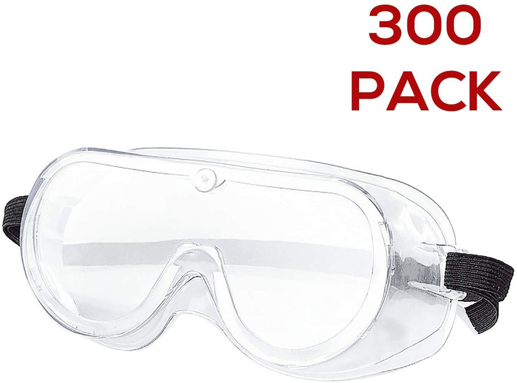 Carfia Safety Glasses with Clear Anti Fog Scratch Resistant Wrap-Around Lenses, No-Slip Grips for Construction, Shooting, Lab Work, and More!