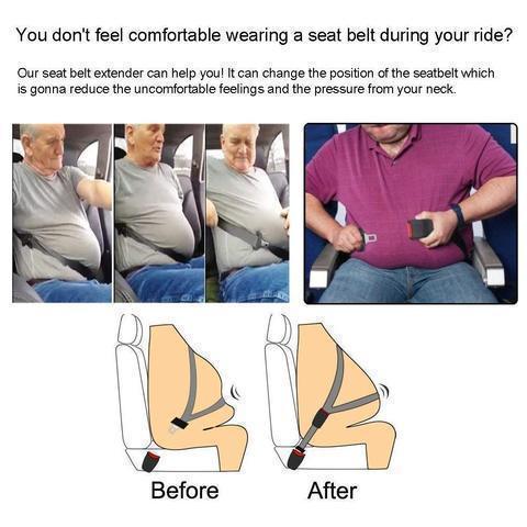 Universal Seat Belt Extension