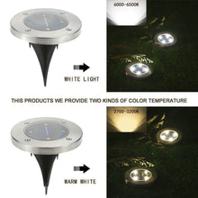 Load image into Gallery viewer, Solar Powered LED Path Light