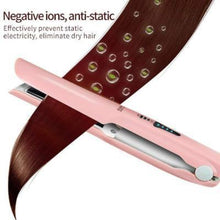 Load image into Gallery viewer, 2 IN 1 WIRELESS HAIR CURLER AND STRAIGHTENER