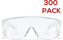 Load image into Gallery viewer, Carfia Safety Glasses with Clear Anti Fog Scratch Resistant Wrap-Around Lenses, No-Slip Grips for Construction, Shooting, Lab Work, and More!