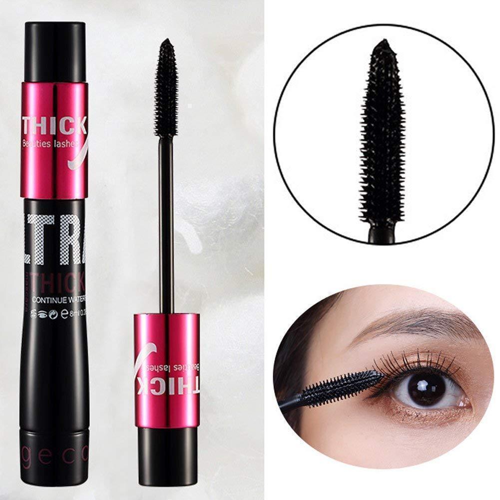 4D Silk Fiber Mascara Cream Makeup Eye Lashes Extension