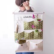 Wall Suspension type Storage Bag Bedroom Sundries Organizer