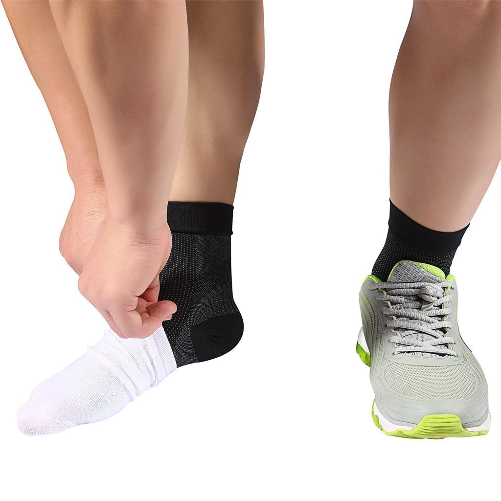 A Pair of Anti-fatigue Compression Socks