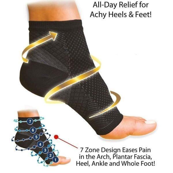 A Pair of Anti-fatigue Compression Socks