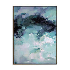Modern Art Abstract Painting, Diptych, Original Painting Canvas Art