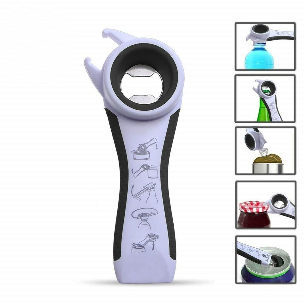 Premium 5 in 1 Lids off Jar Opener and Bottle Opener