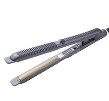 Load image into Gallery viewer, Five-Speed Thermostat Hair Straightener Clip Curved Corn Whisker Fluffy Hair Straightener