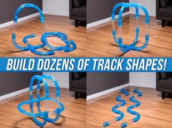 Speed Pipes Racing Car RC Car Toy Kids Pipes Racing Trucks Remote Control Speed Track Car Yrshinee Tube