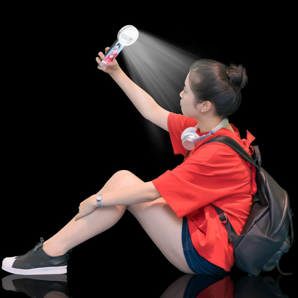 Clip On Smartphone LED Selfie Ring Light