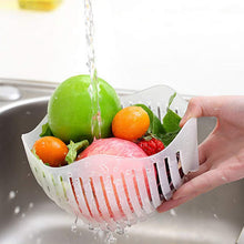 Load image into Gallery viewer, Salad Cutter Bowl | 3-in-1 Kitchen Tool to Cut Slice