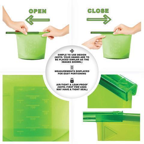 Reusable Silicone Food Preservation Bag