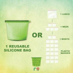 Reusable Silicone Food Preservation Bag