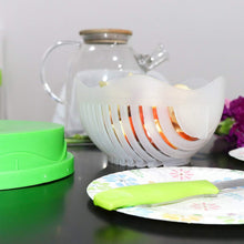 Load image into Gallery viewer, Salad Cutter Bowl | 3-in-1 Kitchen Tool to Cut Slice