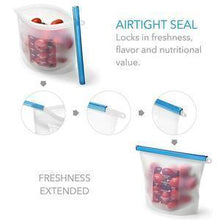 Load image into Gallery viewer, Reusable Silicone Food Preservation Bag