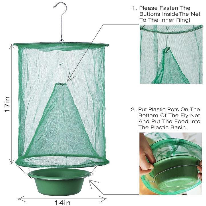 Sunshine Reusable Fly Trap  (Fly Catcher)