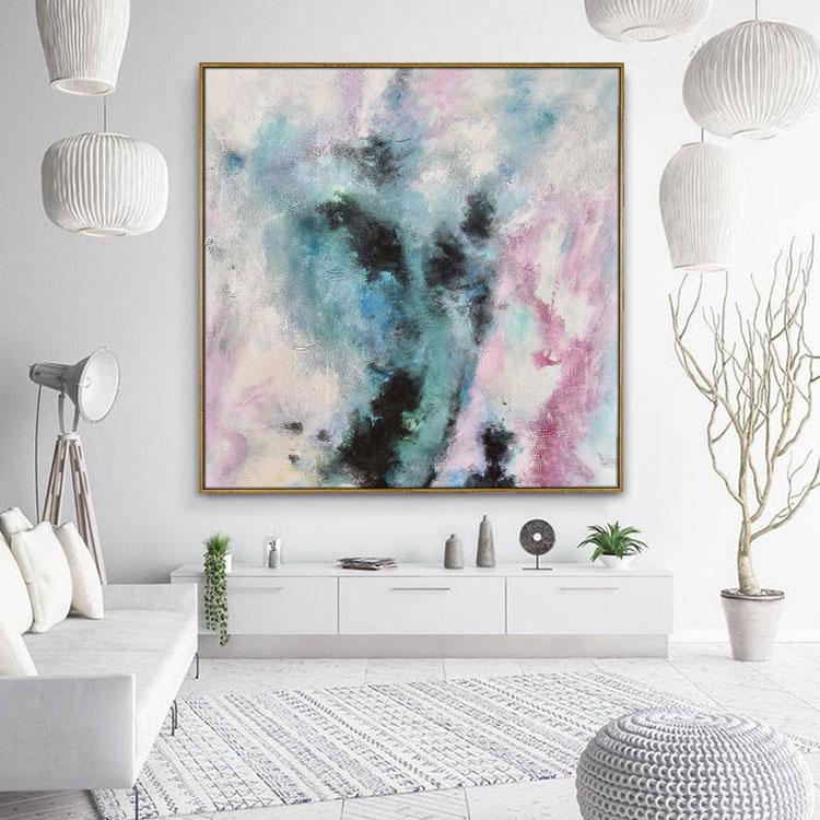 Abstract wall art decoration,An aerial view of a mountain