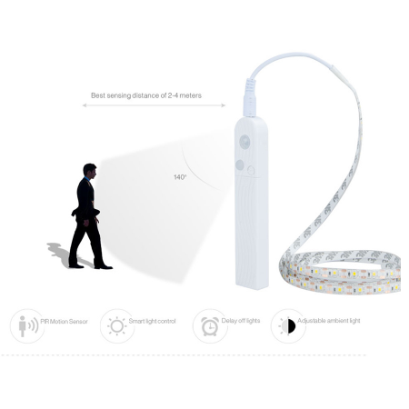 Human body induction light strip