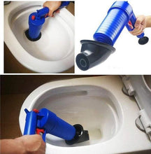 Load image into Gallery viewer, Air Powered High Pressured Drain Plunger Pump for Sink Bath Toilets