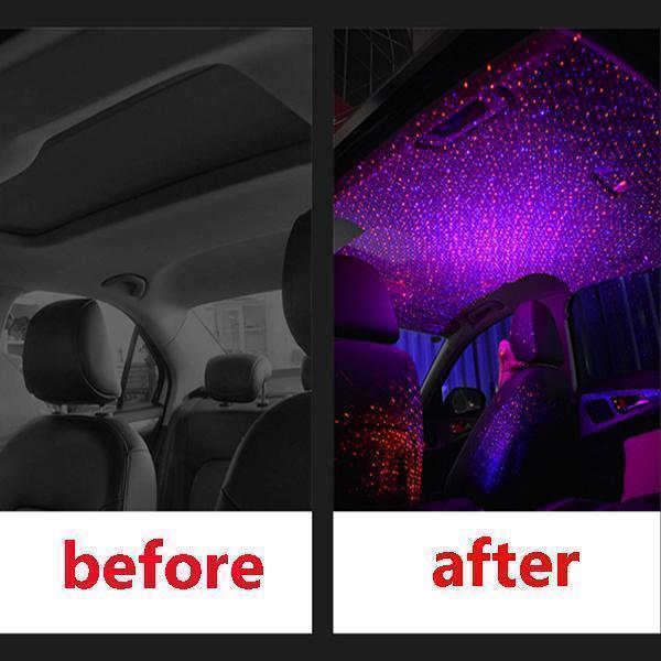 Hot Sale-Car Atmosphere Lamp Interior Ambient Star Light