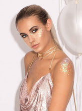 Load image into Gallery viewer, Pink Mix Glitter Chunky Multi Purpose Dust Powder Arts