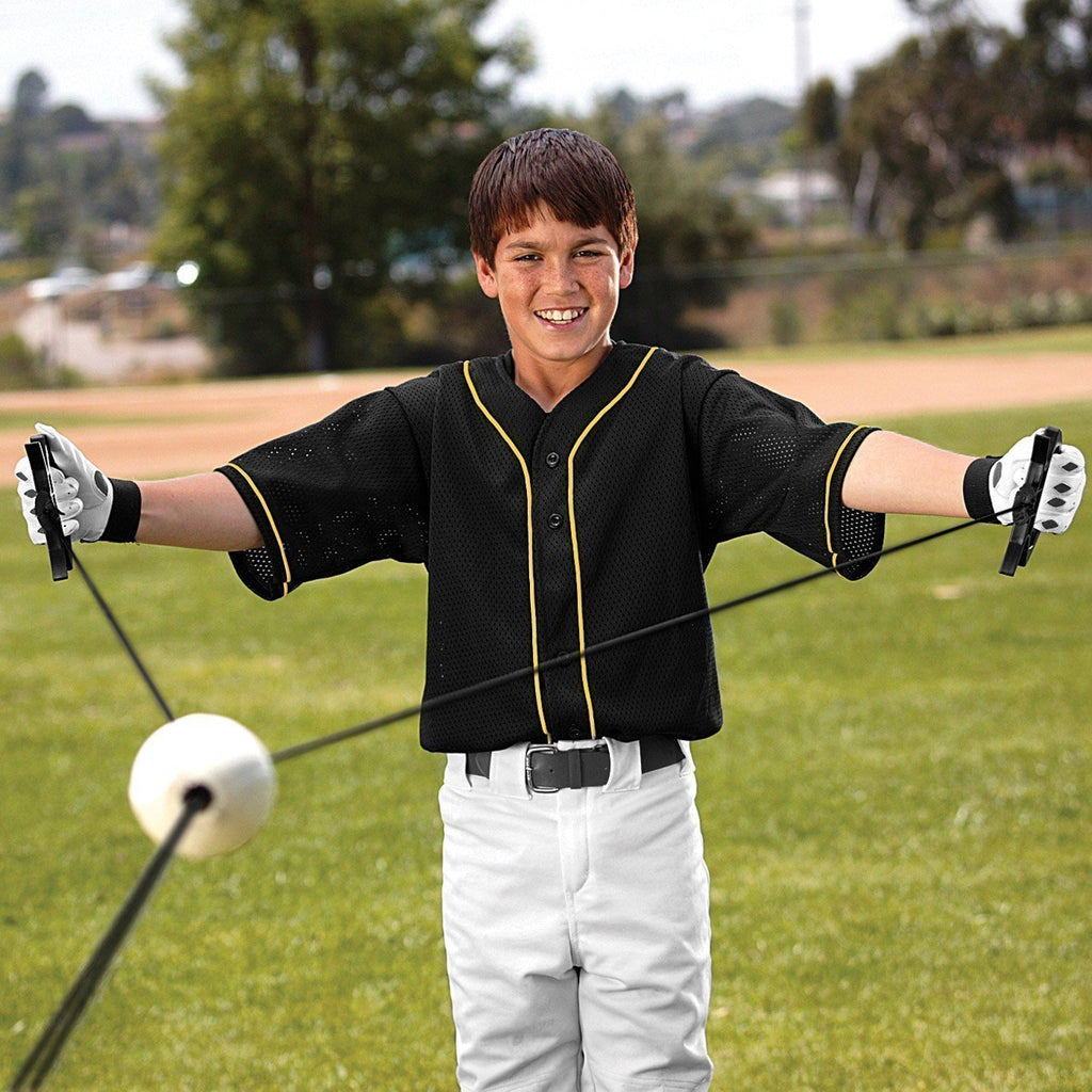 Pixkol Zip-N-Hit Baseball Trainer - Without Needing Pitcher