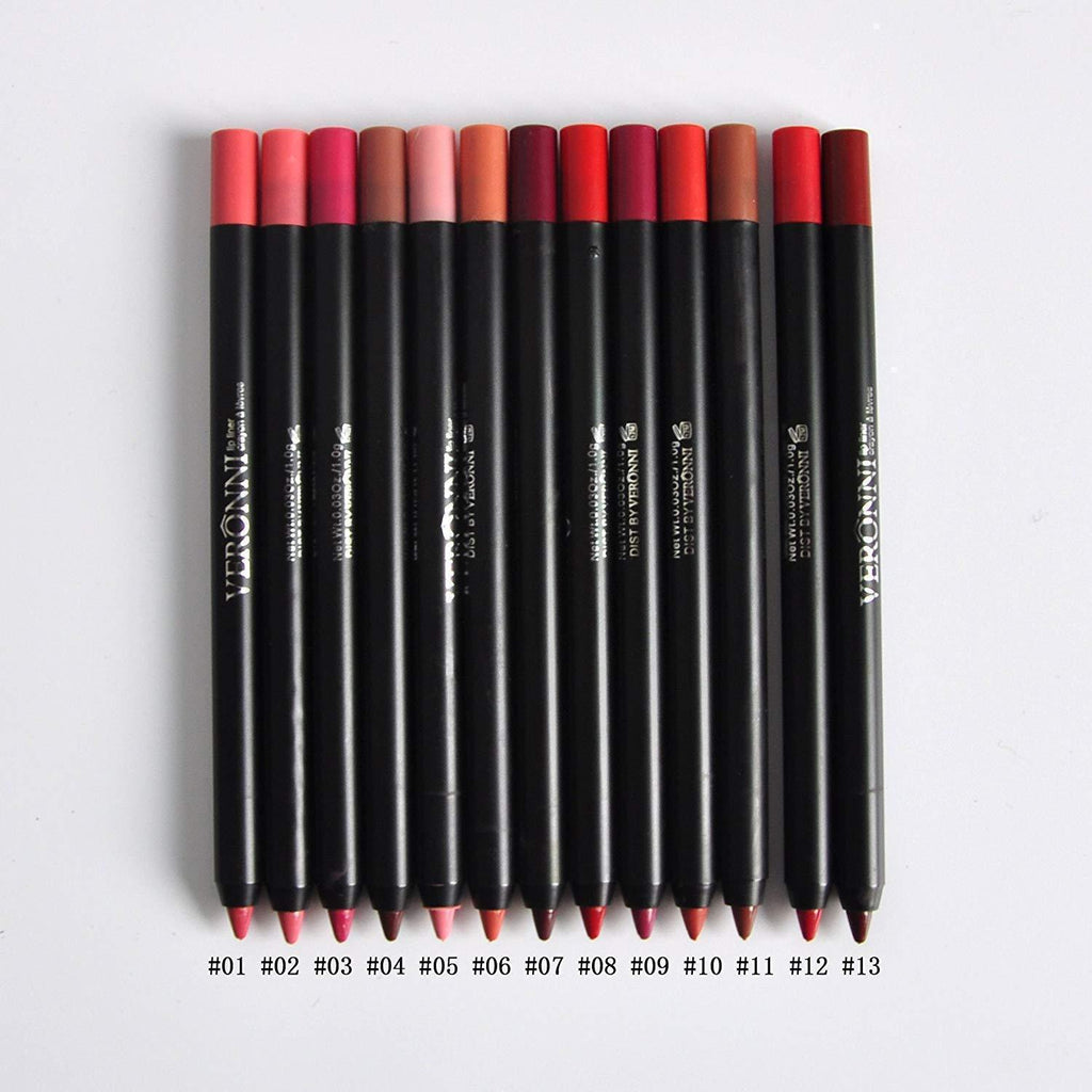 VERONNI 13 color lip pen does not stick the cup can not afford color mouth lip lip glaze