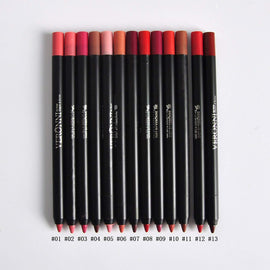 VERONNI 13 color lip pen does not stick the cup can not afford color mouth lip lip glaze