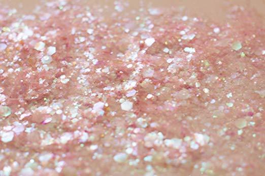 Pink Mix Glitter Chunky Multi Purpose Dust Powder Arts